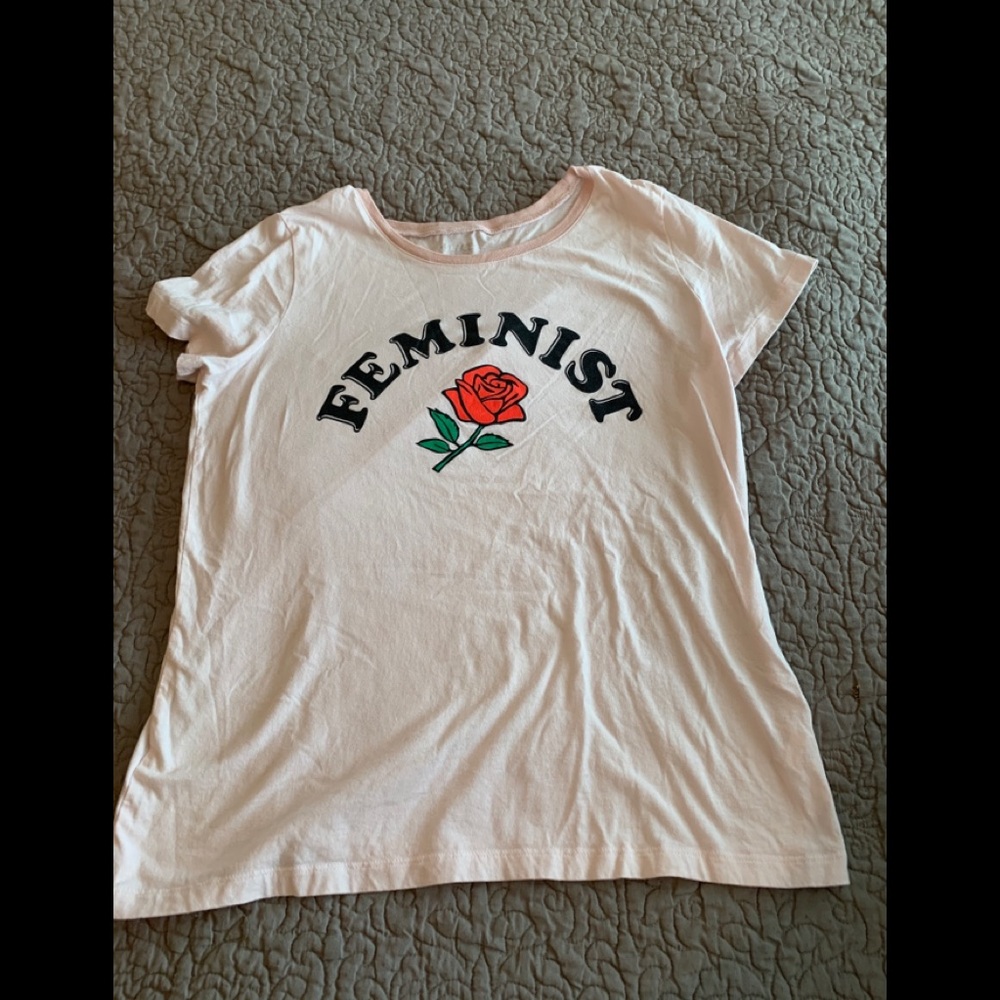 Feminist shirt from women’s large